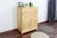 Chest of drawers solid pine solid wood natural Junco 165 - Dimensions 100 x 80 x 42 cm