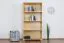 Shelf solid pine solid wood natural Junco 51B - 158 x 80 x 42 cm (H x W x D)