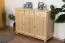 Chest of drawers solid pine solid wood natural 041 - Dimensions 85 x 118 x 42 cm (H x W x D)