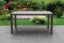 Garden table with glass top Miami made of aluminum - color: anthracite, length: 1500 mm, width: 900 mm, height: 720 mm