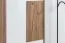 Cabinet Manase 10, Colour: Brown Oak / White High Gloss - 197 x 63 x 36 cm (H x W x D)