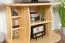 TV cabinet solid pine solid wood natural Junco 205 - Dimensions 59 x 80 x 48 cm