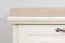 Bench with storage space Falefa 15, color: ivory - 45 x 70 x 39 cm (H x W x D)