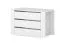Built-in drawers for wardrobes, Colour: White - Measurements: 88 x 57 x 45 cm (W x H x D)