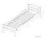 Single bed / guest bed "Easy Premium Line" K1/2n incl. 2 drawers and 2 cover panels, 90 x 200 cm solid beech wood natural