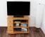 Solid pine solid wood alder-colored TV cabinet Junco 202 - Dimensions 62 x 82 x 46 cm (H x W x D)