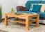 Wooden Nature 422 coffee table solid beech heartwood - 105 x 65 x 45 cm (W x D x H)