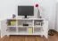 TV cabinet solid pine, white lacquered 001 - Dimensions 55 x 118 x 47 cm (H x W x D)