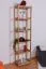 Shelf solid pine solid wood alder-colored Junco 54D - 200 x 50 x 30 cm (H x W x D)