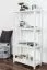 Shelf solid pine solid wood white lacquered Junco 56C - 125 x 60 x 30 cm (H x W x D)