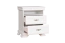 Bedside cabinet Sentis 28, color: pine white - 68 x 58 x 40 cm (H x W x D)